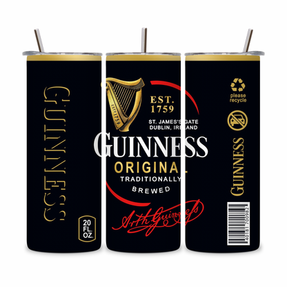 20 OZ Beer Stainless Steel Tumblers