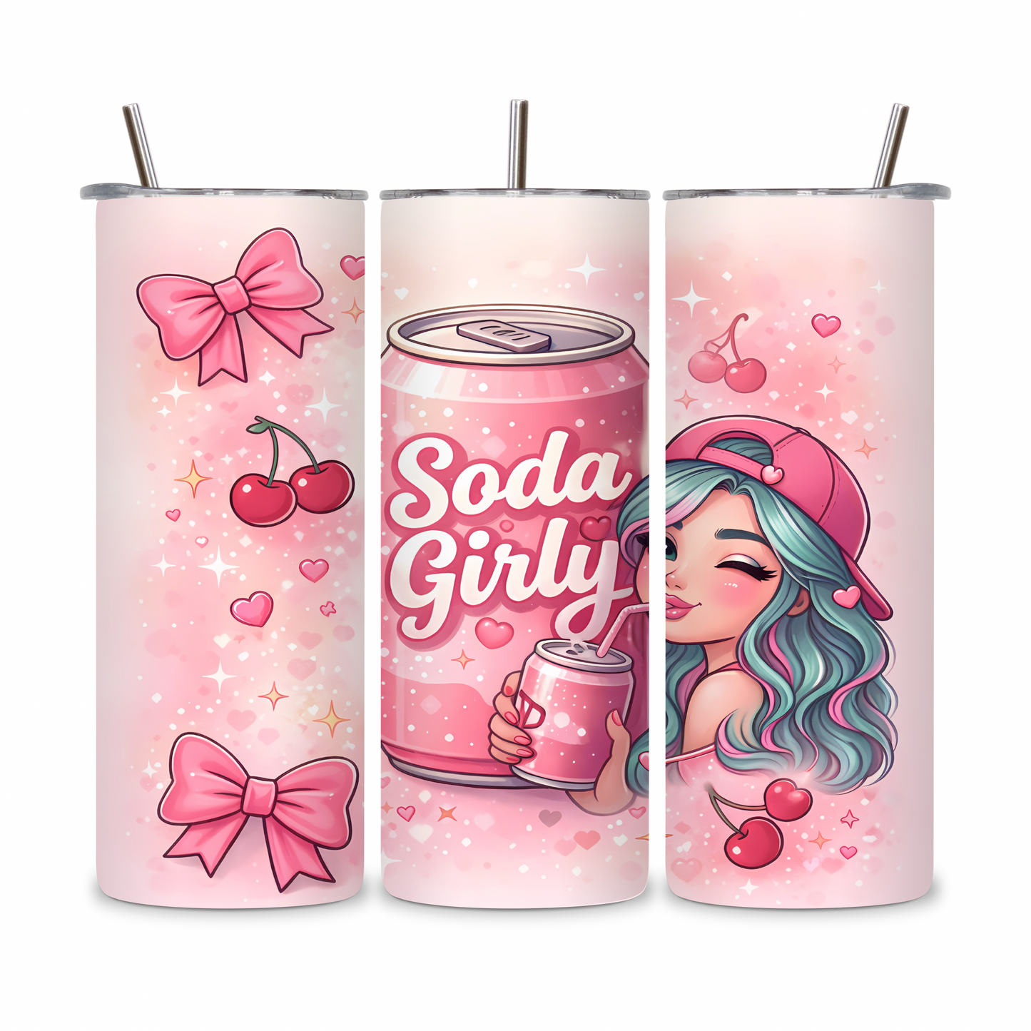 20 OZ Pop Stainless Steel Tumblers