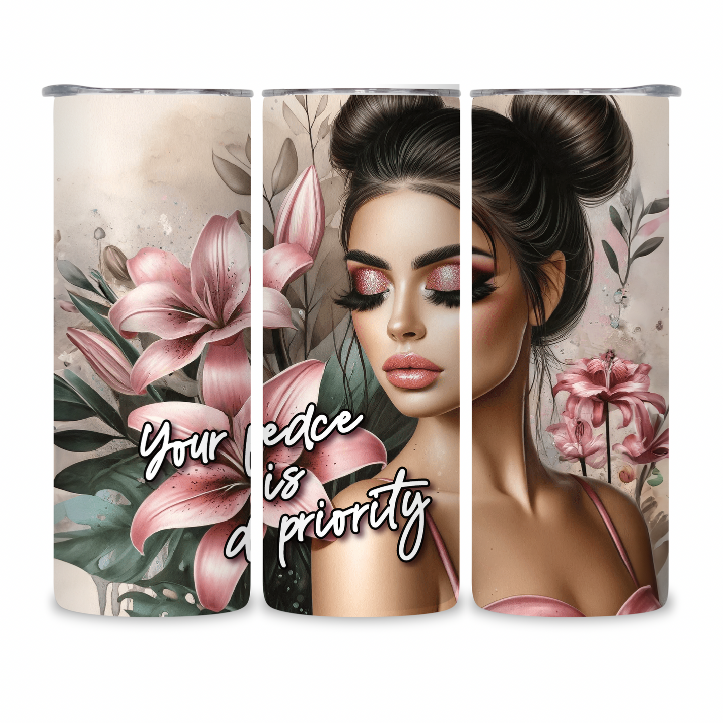 20 OZ Animated Positive Affirmations Stainless Steel Tumblers