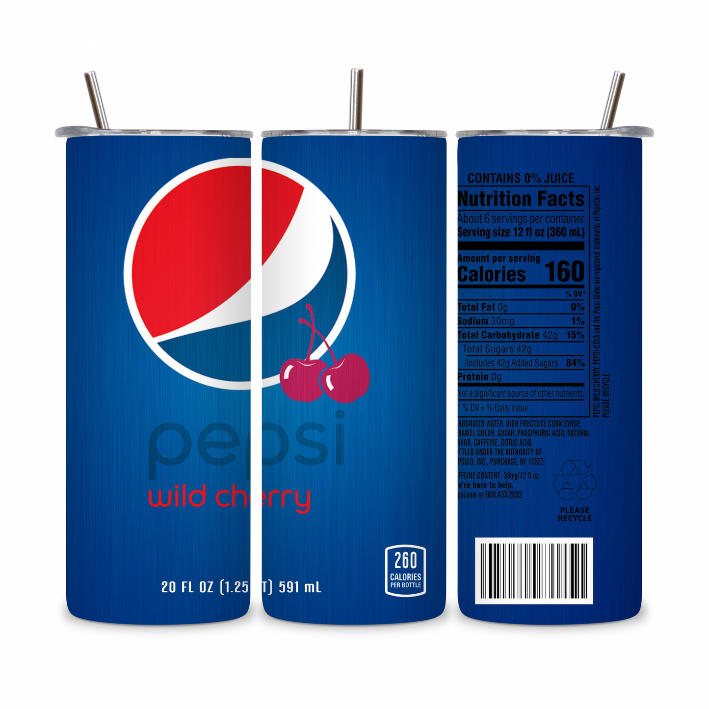 20 OZ Pop Stainless Steel Tumblers