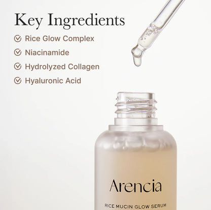 Arencia Rice Mucin Glow Serum 12