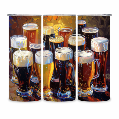 20 OZ Beer Stainless Steel Tumblers
