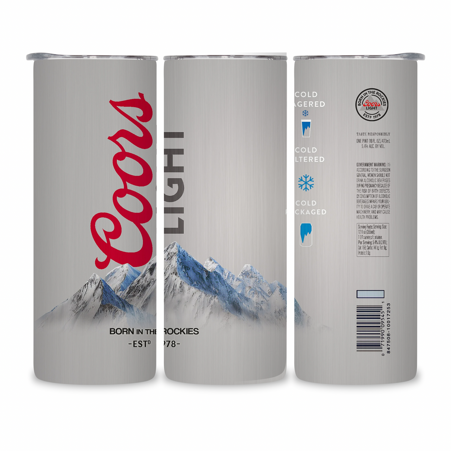 20 OZ Beer Stainless Steel Tumblers