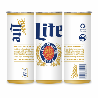 20 OZ Beer Stainless Steel Tumblers