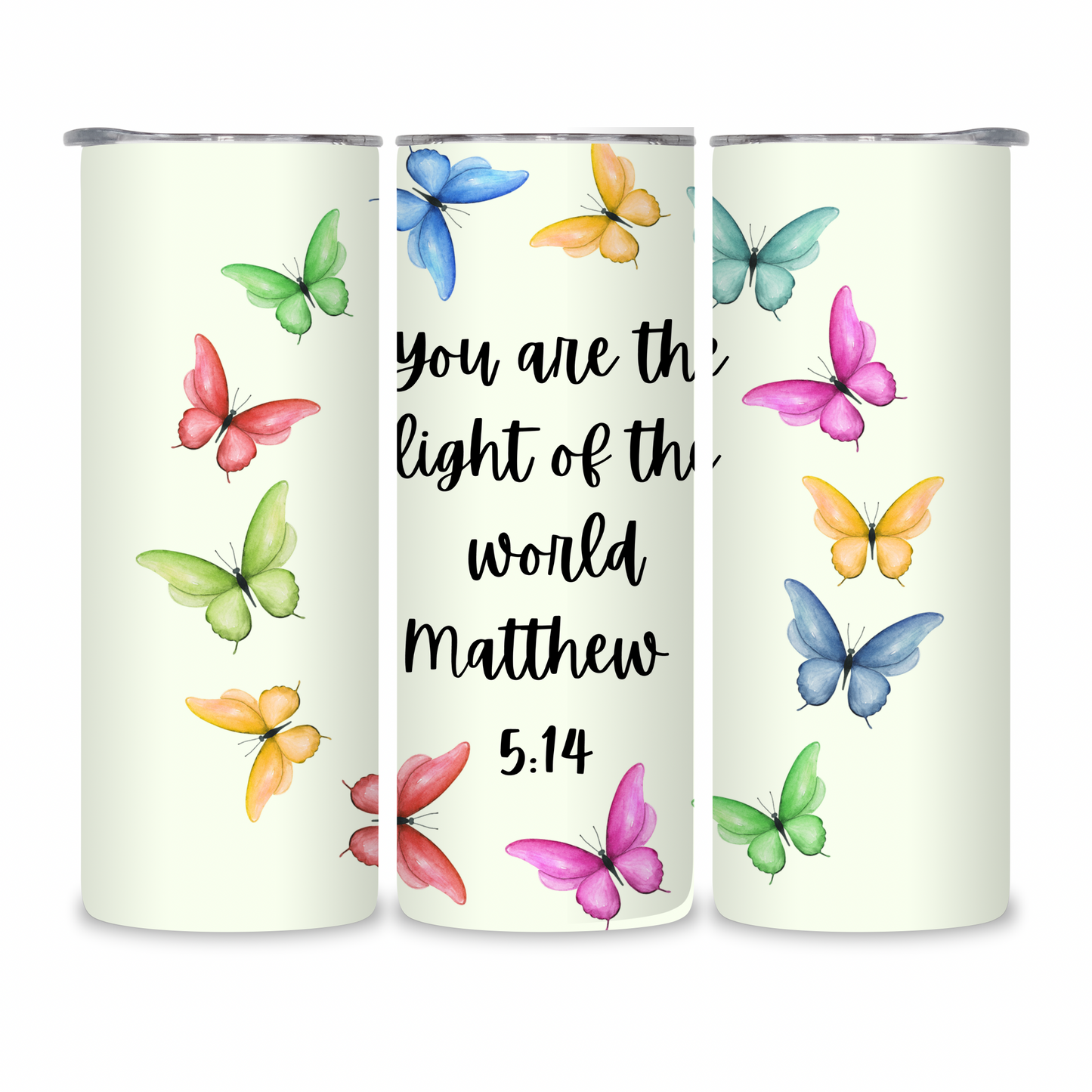 20 OZ Bible Verses/Prayer Stainless Steel Tumblers
