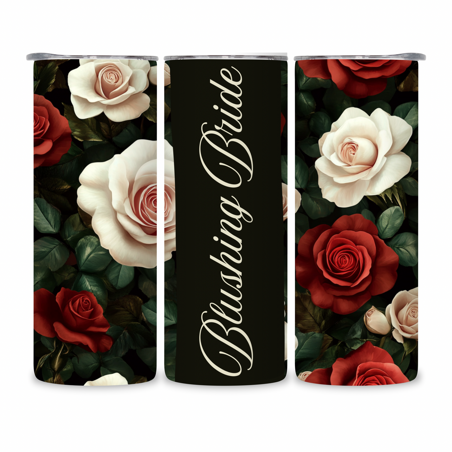 20 OZ Floral Bride Stainless Steel Tumblers