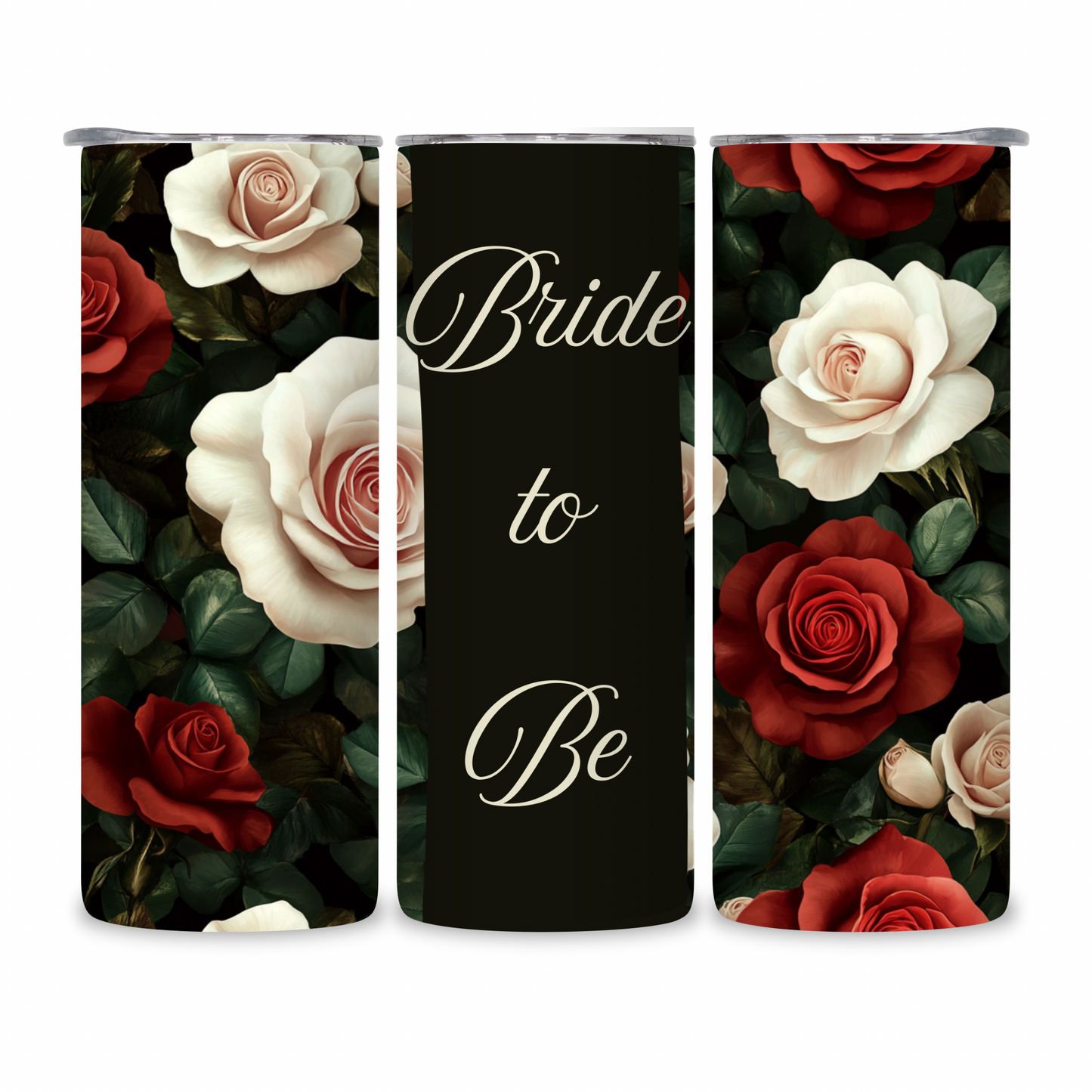 20 OZ Floral Bride Stainless Steel Tumblers