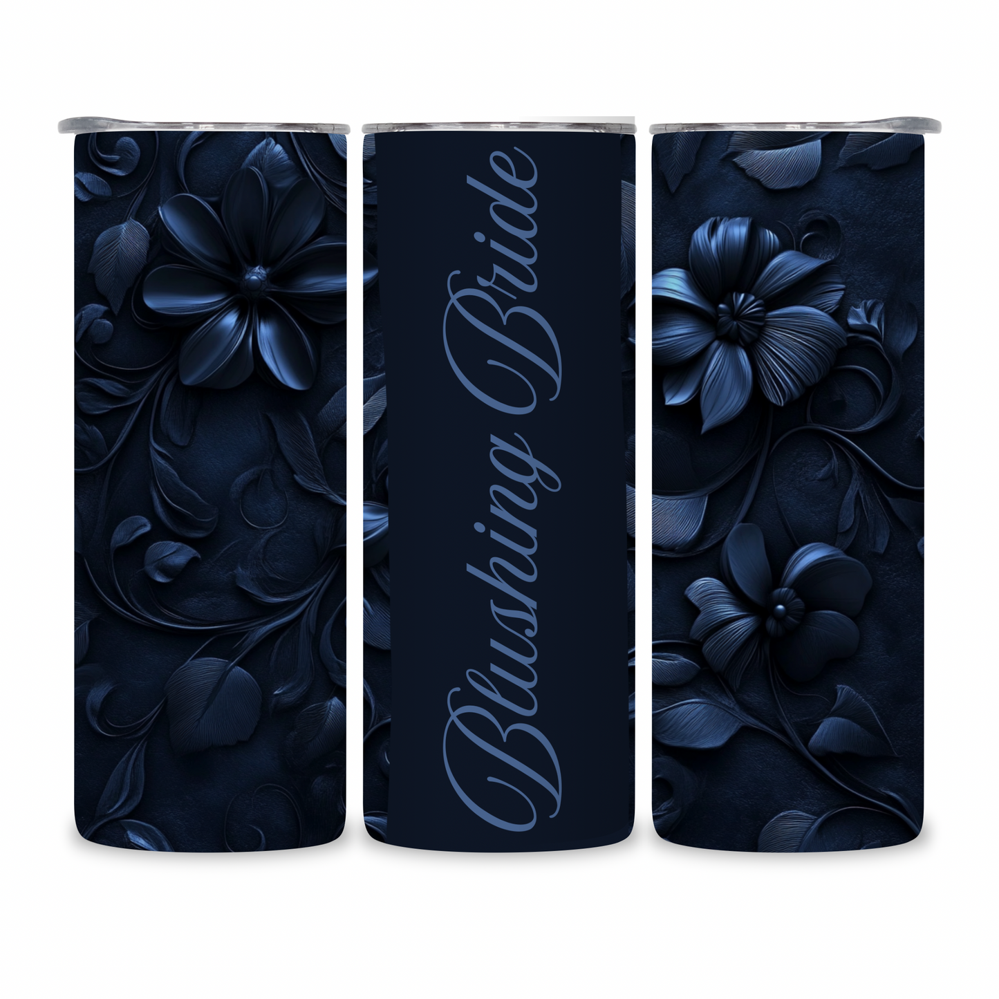 20 OZ Floral Bride Stainless Steel Tumblers
