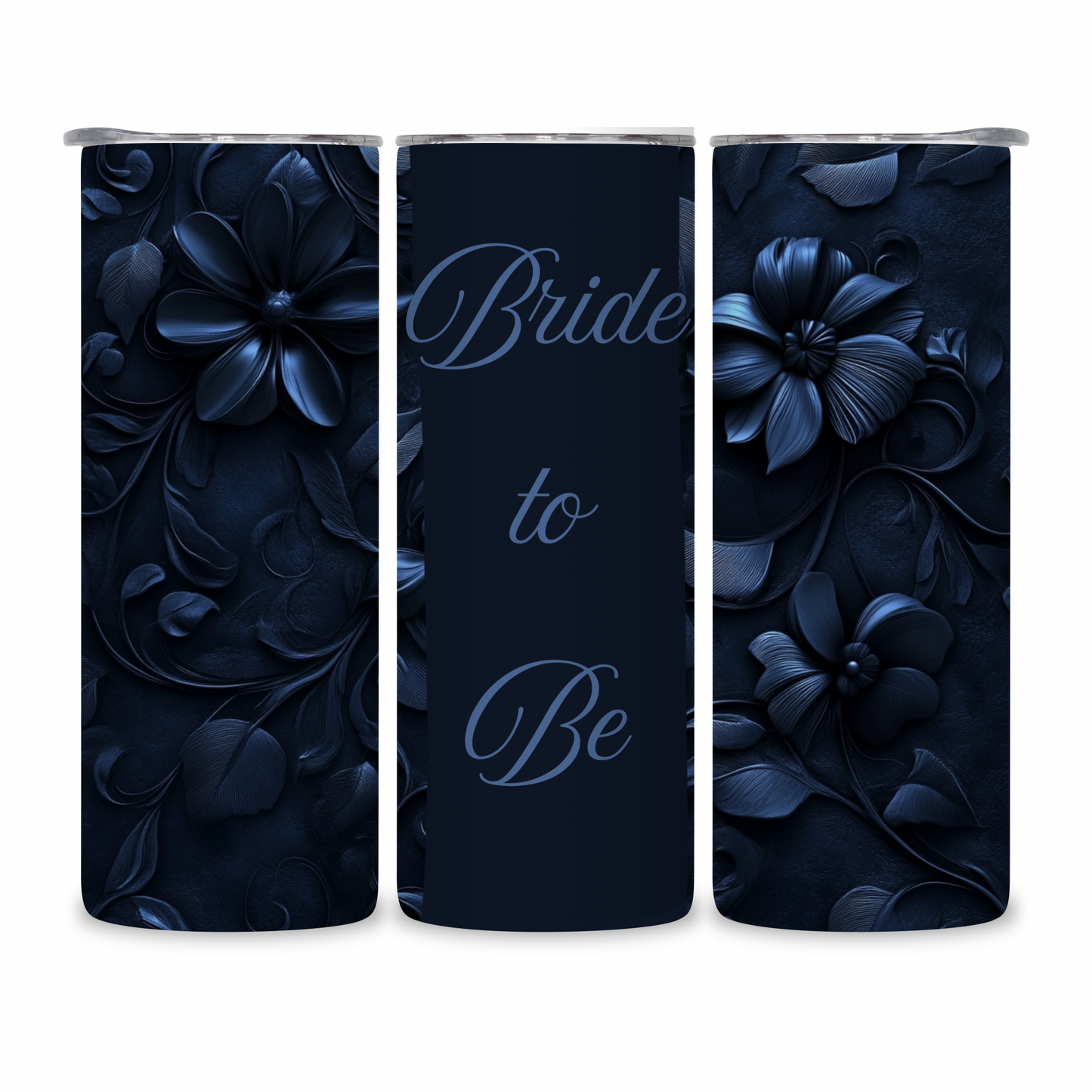 20 OZ Floral Bride Stainless Steel Tumblers