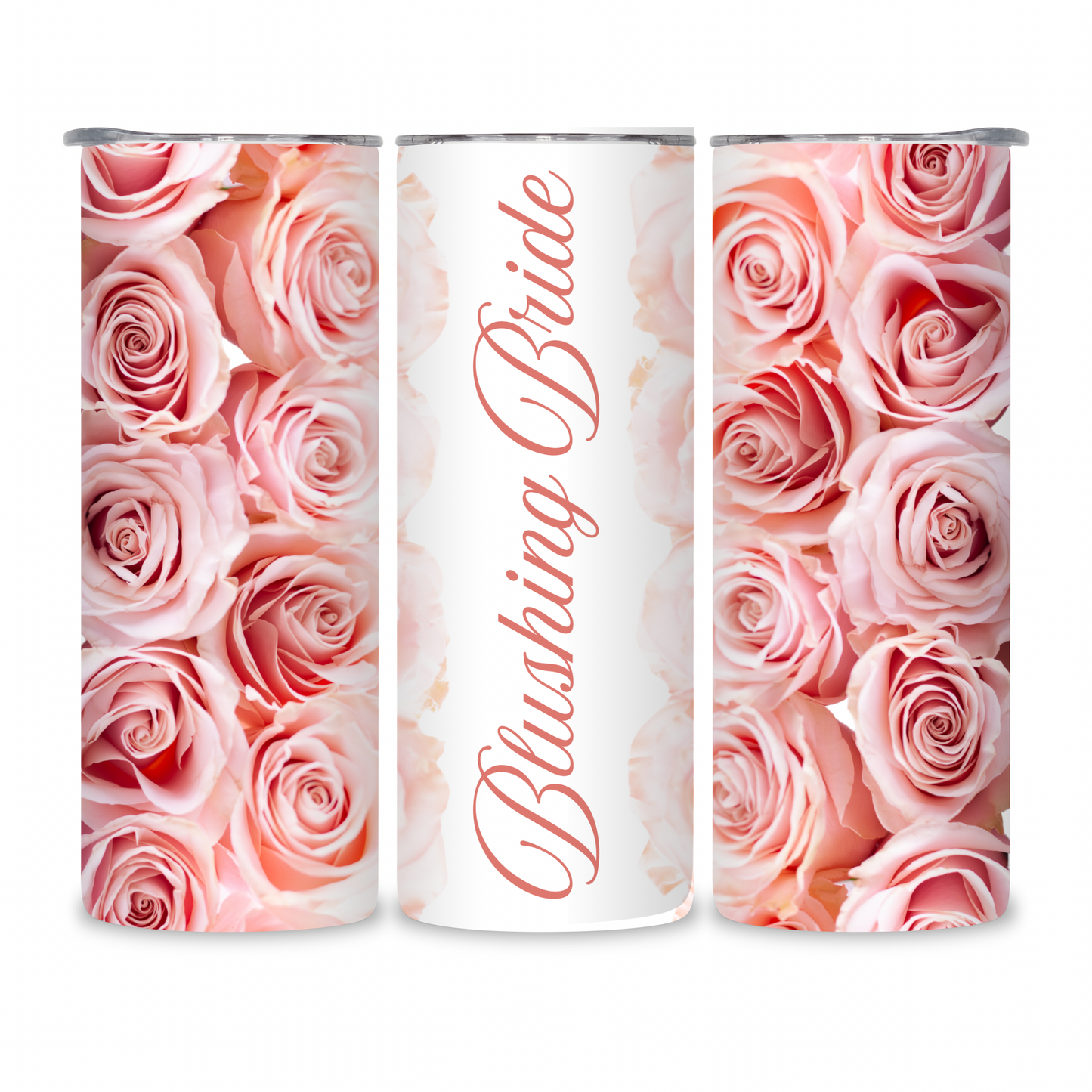 20 OZ Floral Bride Stainless Steel Tumblers