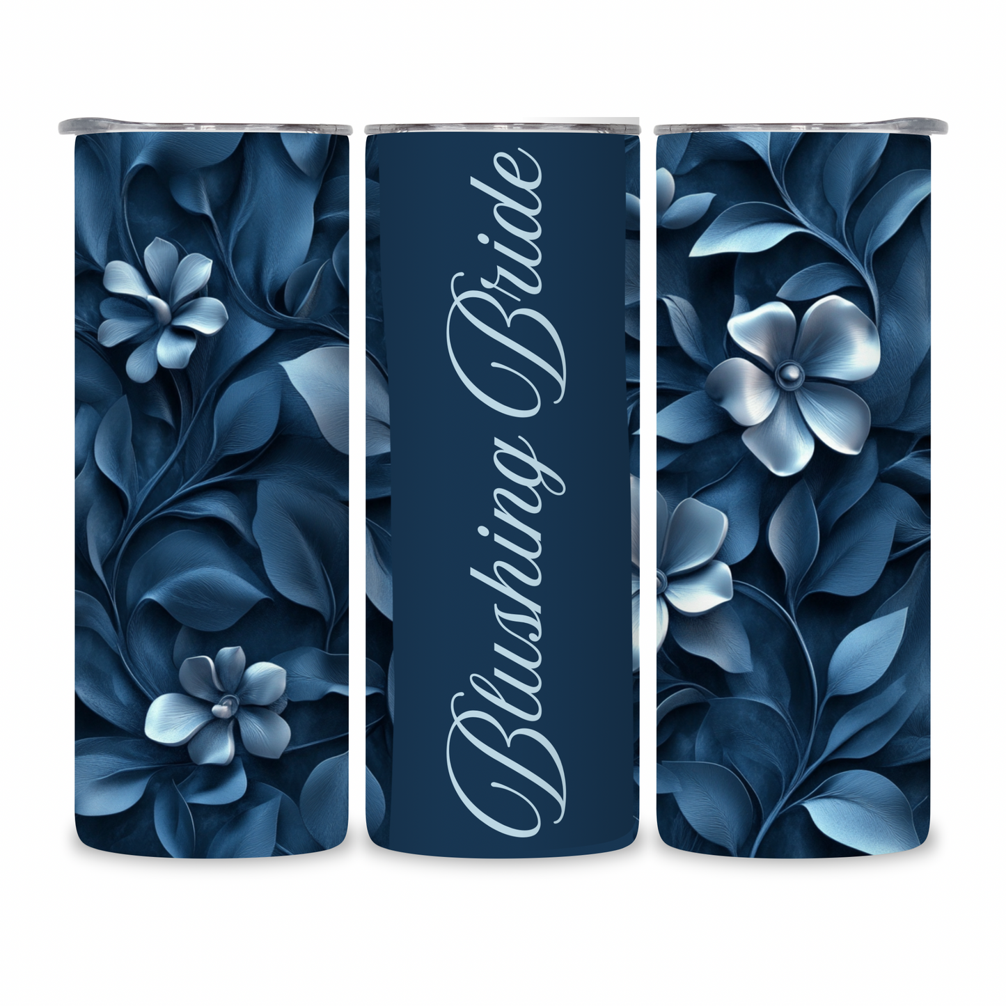 20 OZ Floral Bride Stainless Steel Tumblers