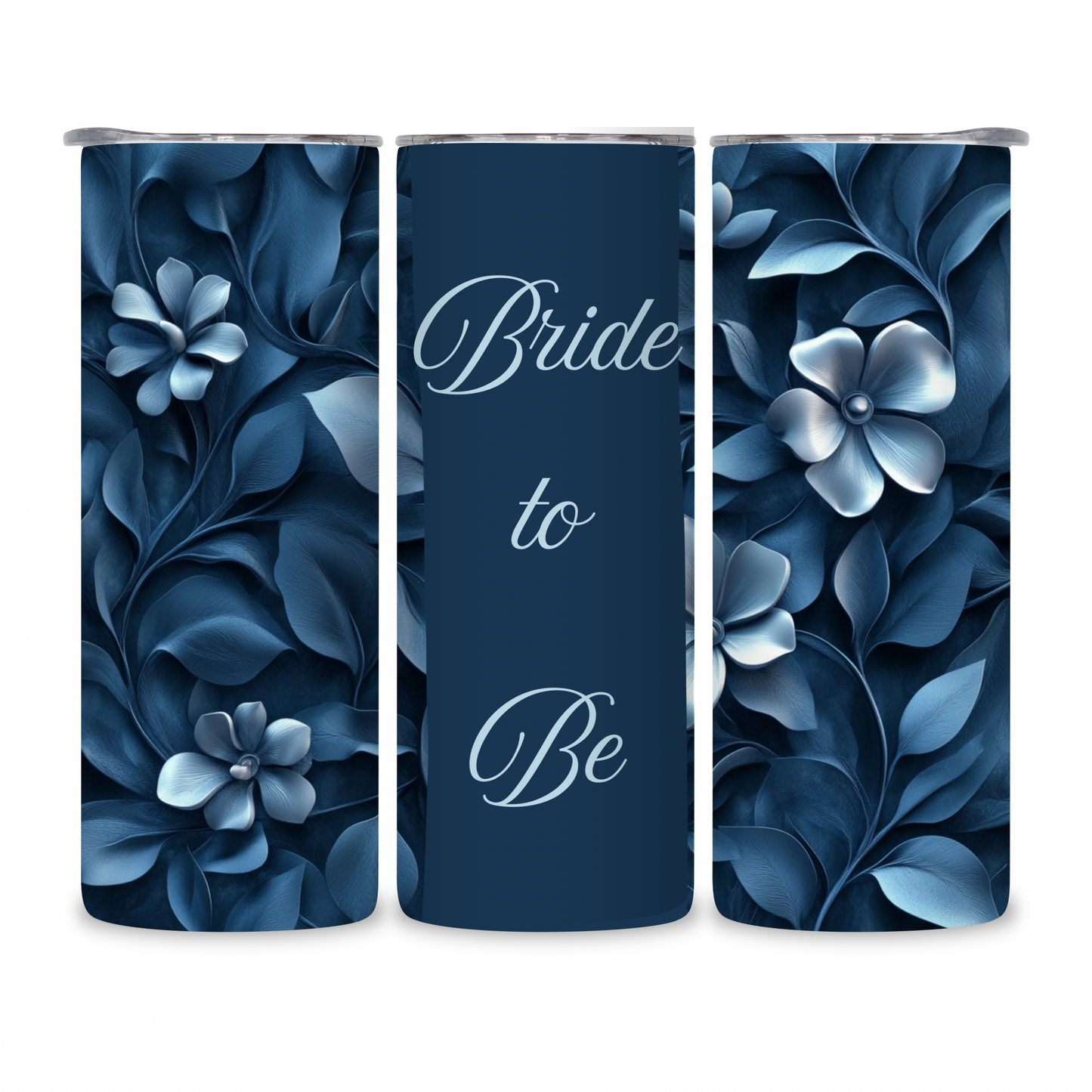 20 OZ Floral Bride Stainless Steel Tumblers