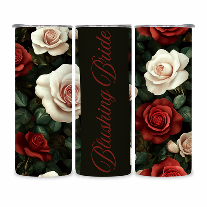 20 OZ Floral Bride Stainless Steel Tumblers