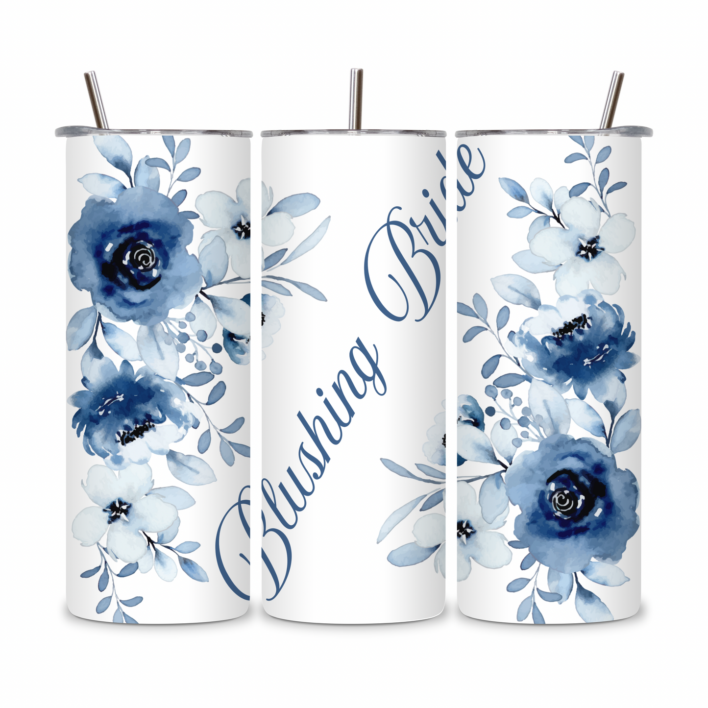20 OZ Floral Bride Stainless Steel Tumblers