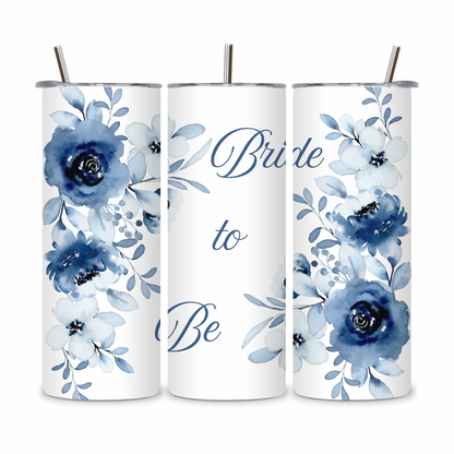 20 OZ Floral Bride Stainless Steel Tumblers