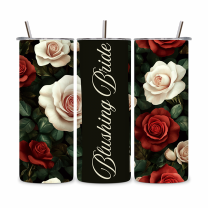 20 OZ Floral Bride Stainless Steel Tumblers