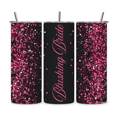 20 OZ Floral Bride Stainless Steel Tumblers