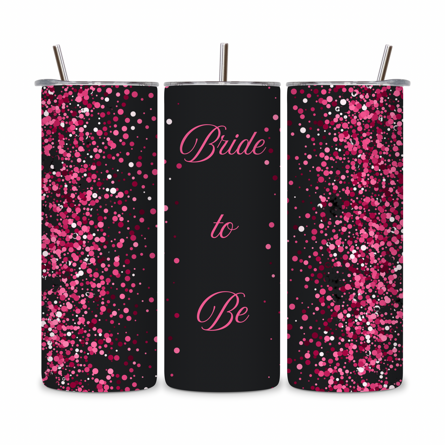 20 OZ Floral Bride Stainless Steel Tumblers