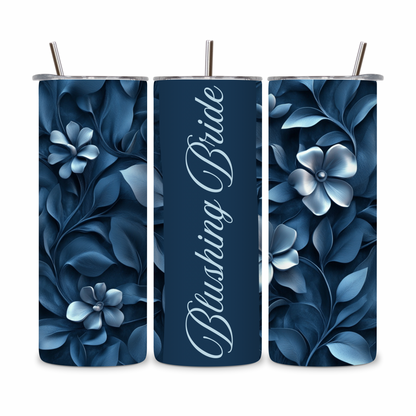 20 OZ Floral Bride Stainless Steel Tumblers