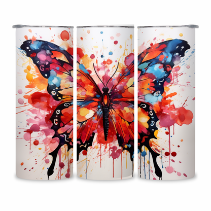 20 OZ Butterflies Stainless Steel Tumblers