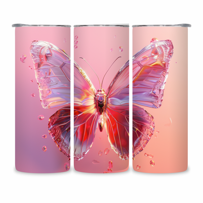20 OZ Butterflies Stainless Steel Tumblers