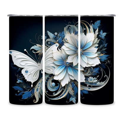 20 OZ Butterflies Stainless Steel Tumblers