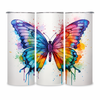 20 OZ Butterflies Stainless Steel Tumblers