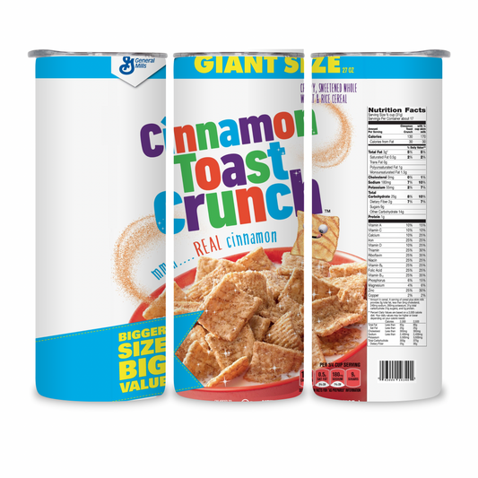 20 OZ Cereal Stainless Steel Tumblers