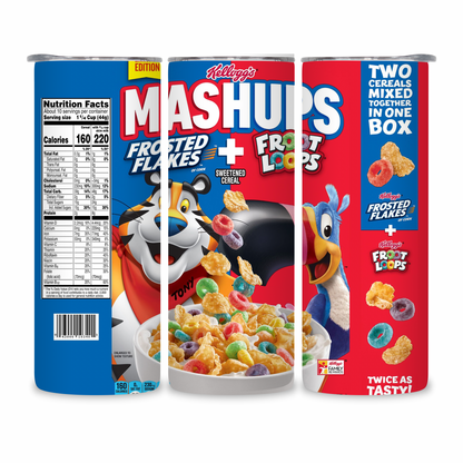20 OZ Cereal Stainless Steel Tumblers
