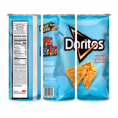 20 OZ Chips Stainless Steel Tumblers