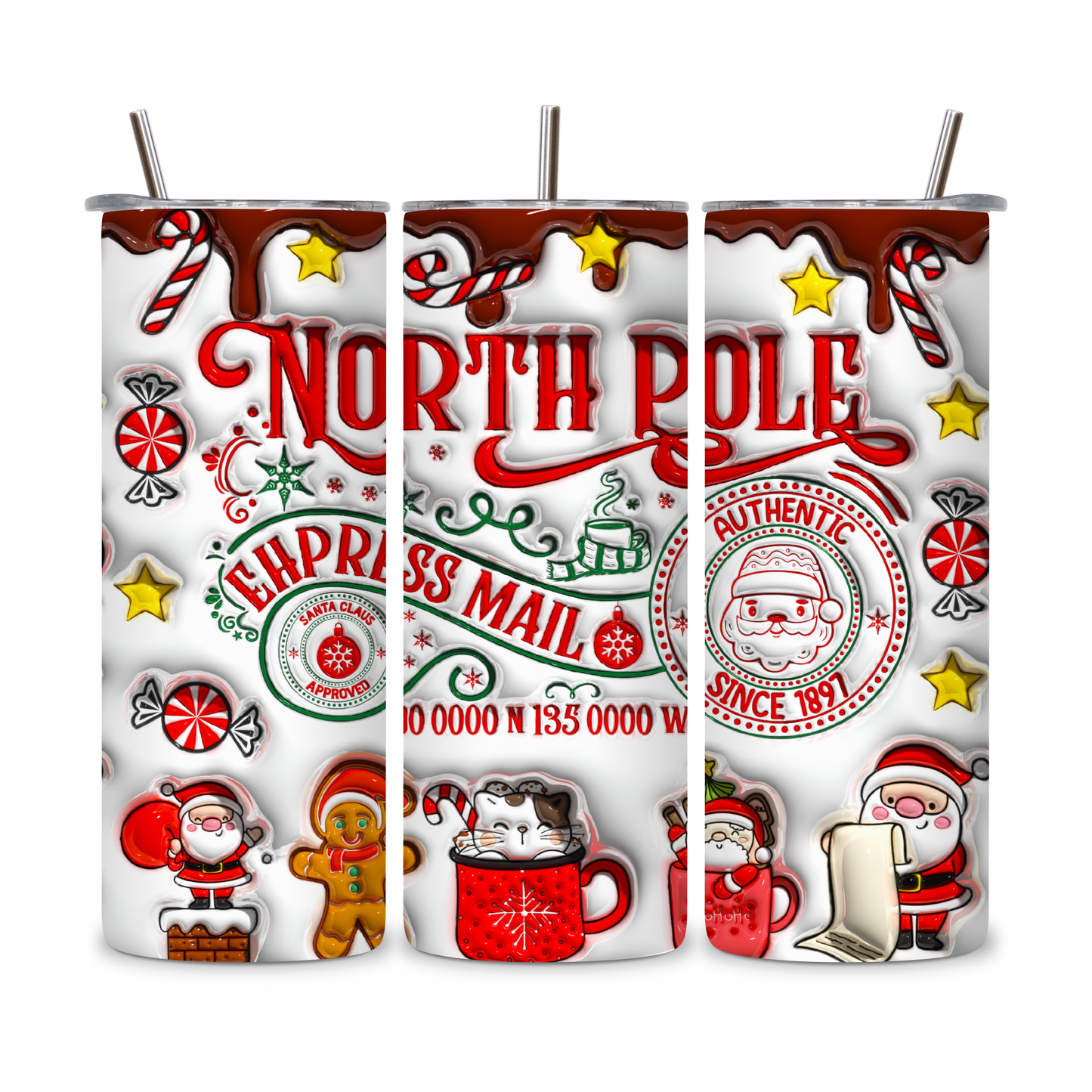 20 OZ Christmas & Winter Stainless Steel Tumblers