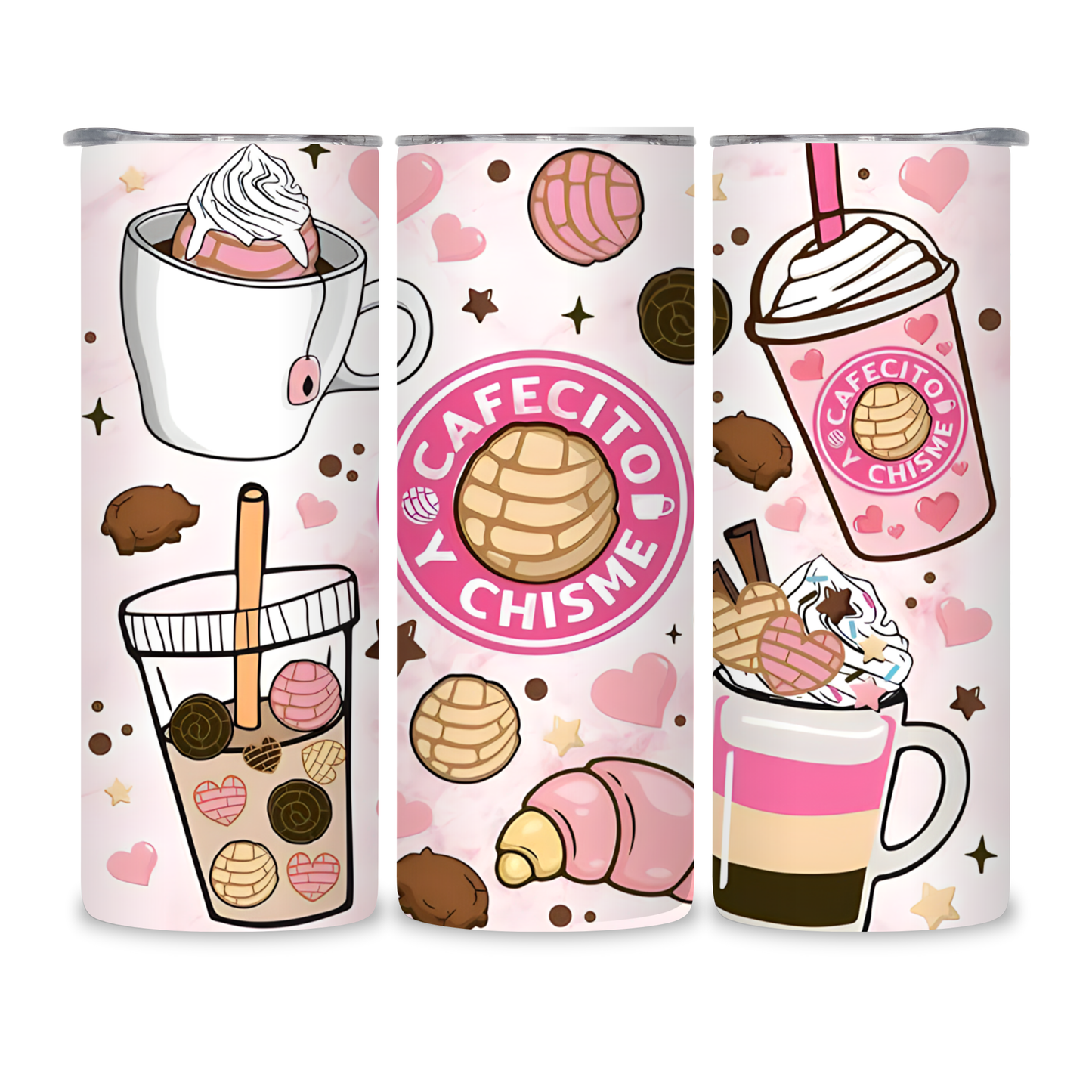 20 OZ Coffee Design Stainless Steel Tumblers