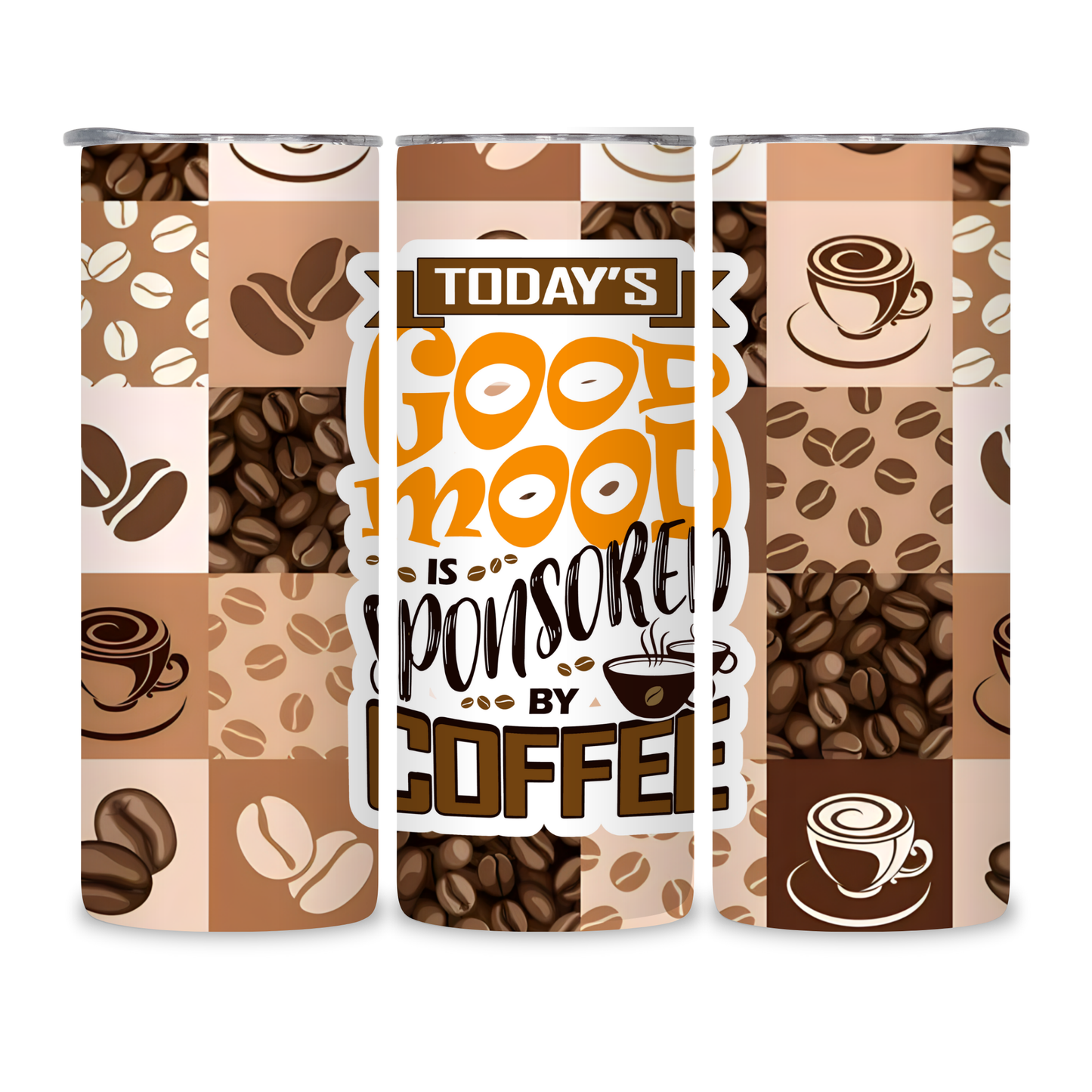 20 OZ Coffee Design Stainless Steel Tumblers