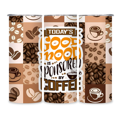 20 OZ Coffee Design Stainless Steel Tumblers