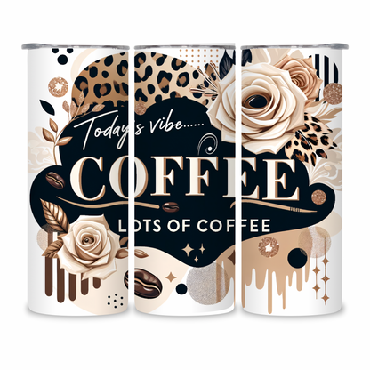 20 OZ Coffee Design Stainless Steel Tumblers