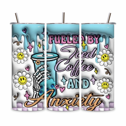 20 OZ Coffee Design Stainless Steel Tumblers