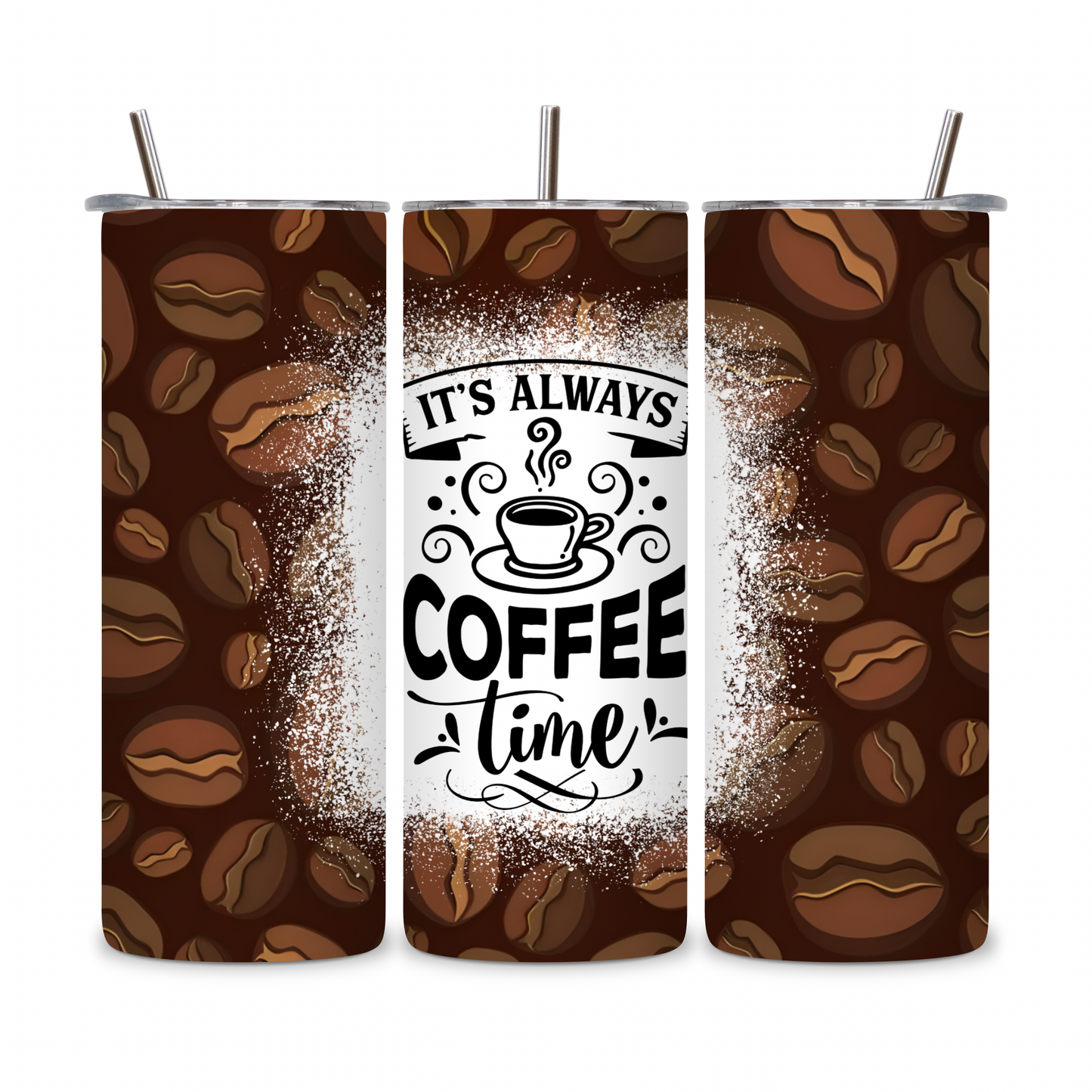 20 OZ Coffee Design Stainless Steel Tumblers
