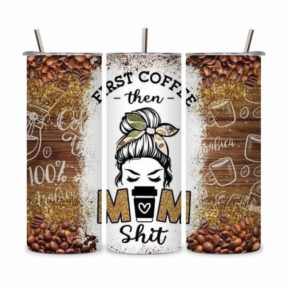 20 OZ Coffee Design Stainless Steel Tumblers