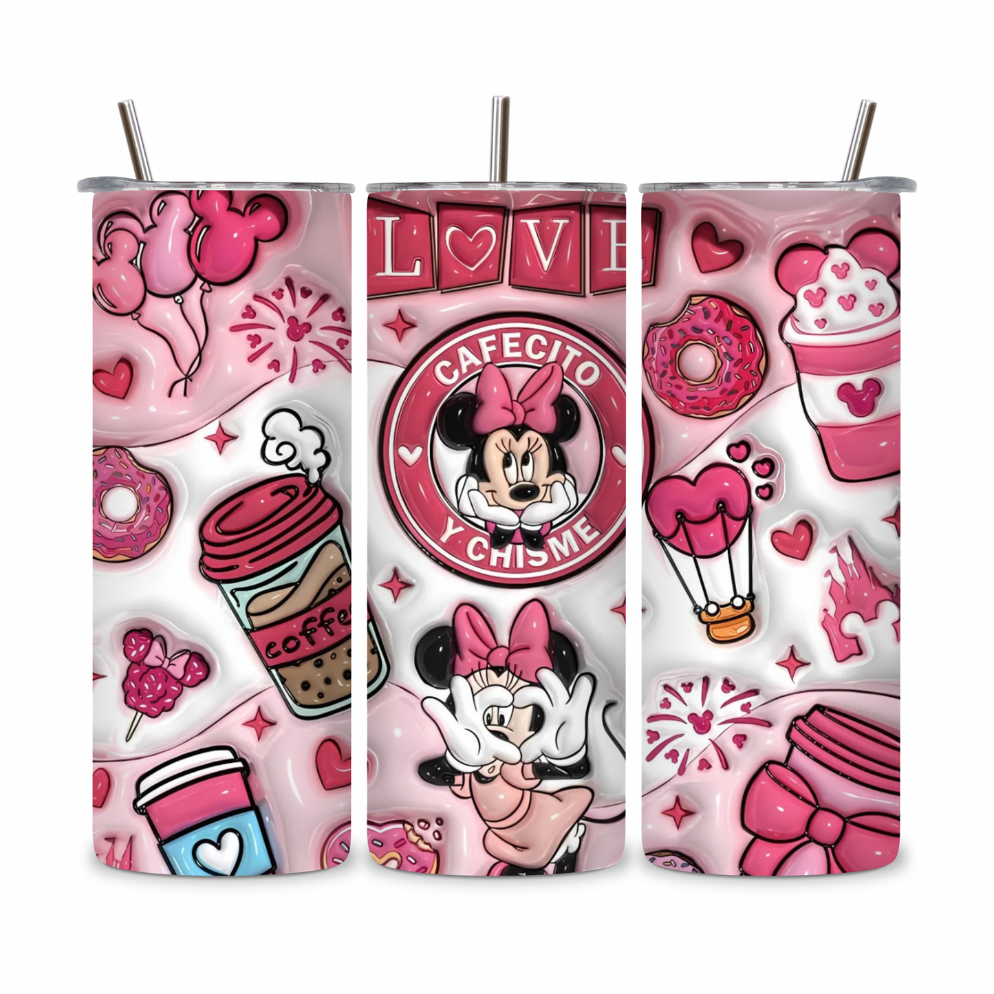 20 OZ Coffee Design Stainless Steel Tumblers