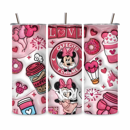 20 OZ Coffee Design Stainless Steel Tumblers