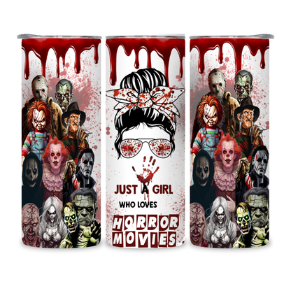 20 OZ Horror Characters Stainless Steel Tumblers