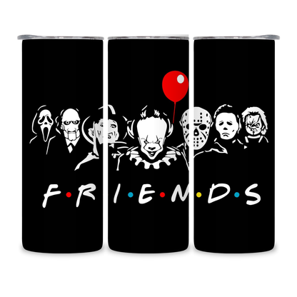 20 OZ Horror Characters Stainless Steel Tumblers