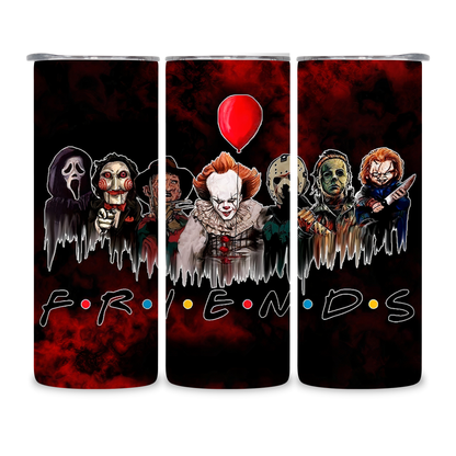 20 OZ Horror Characters Stainless Steel Tumblers
