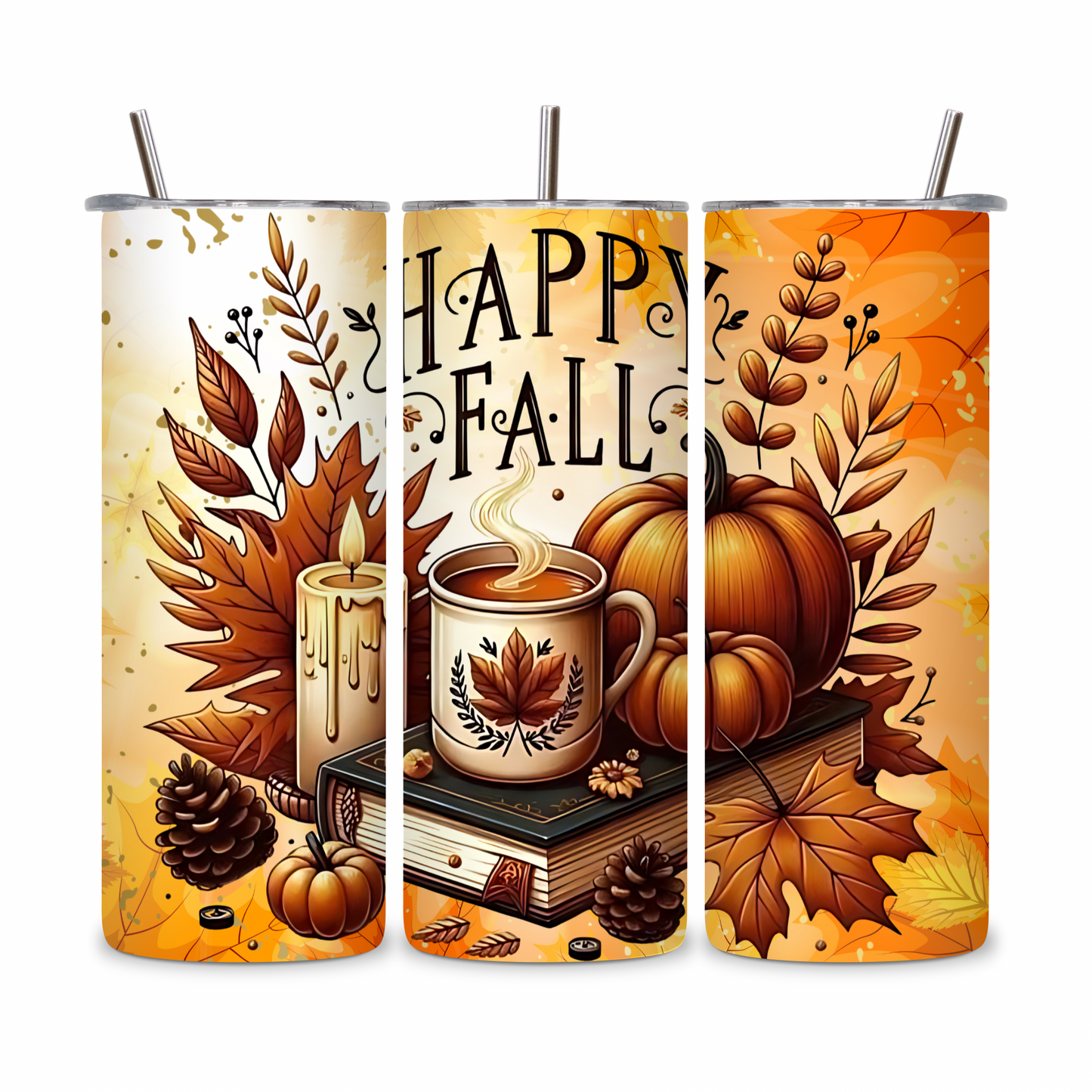 20 OZ Fall Stainless Steel Tumblers