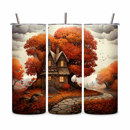 20 OZ Fall Stainless Steel Tumblers