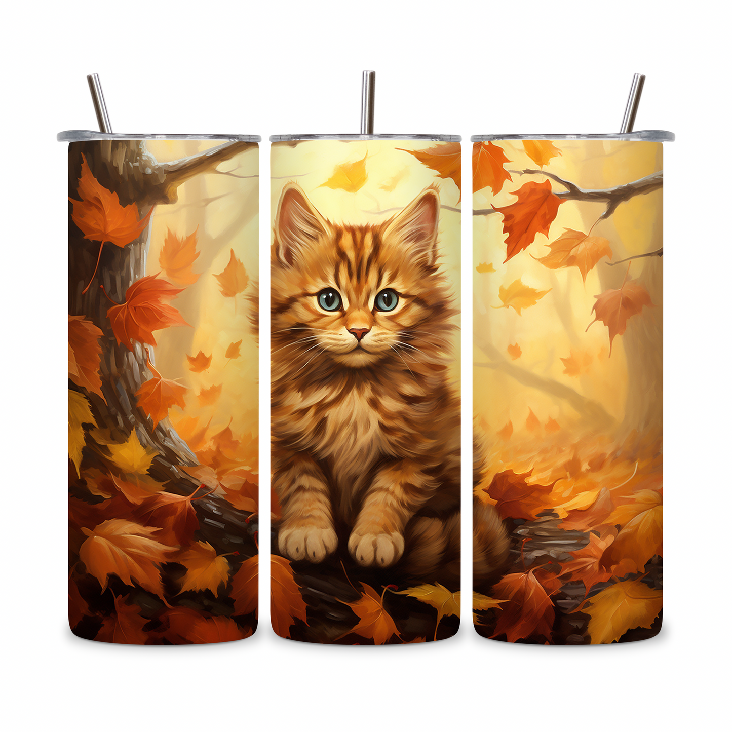 20 OZ Fall Stainless Steel Tumblers