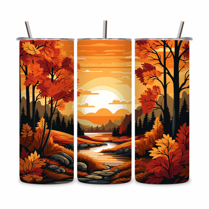 20 OZ Fall Stainless Steel Tumblers
