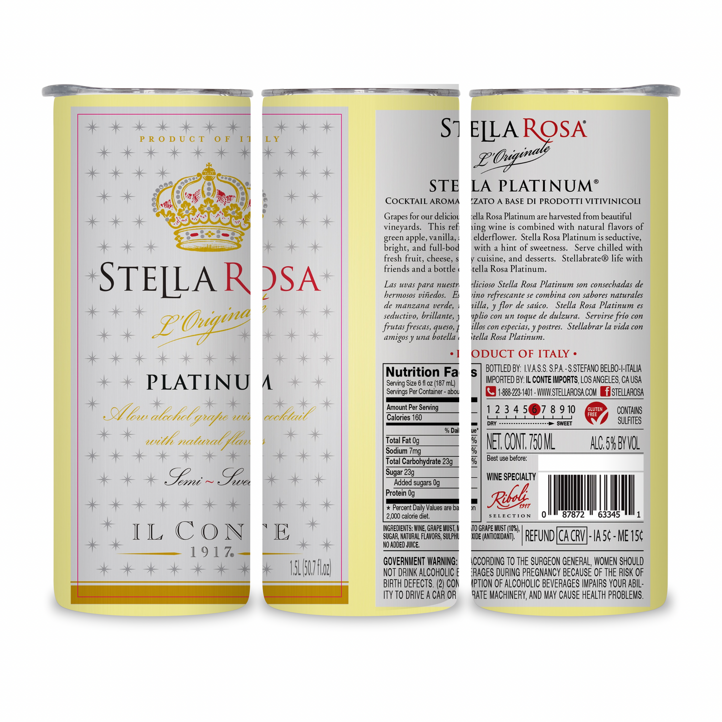 20 OZ Wine Stainless Steel Tumblers