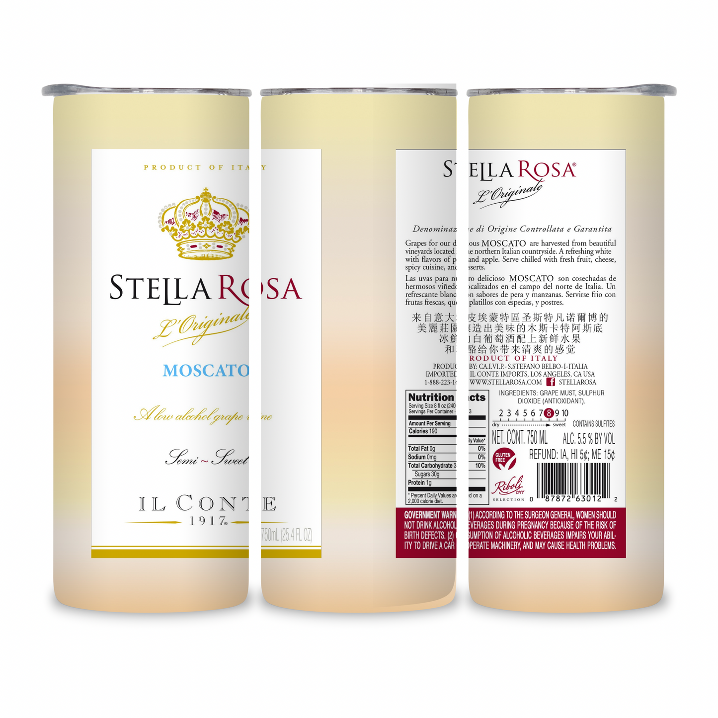 20 OZ Wine Stainless Steel Tumblers