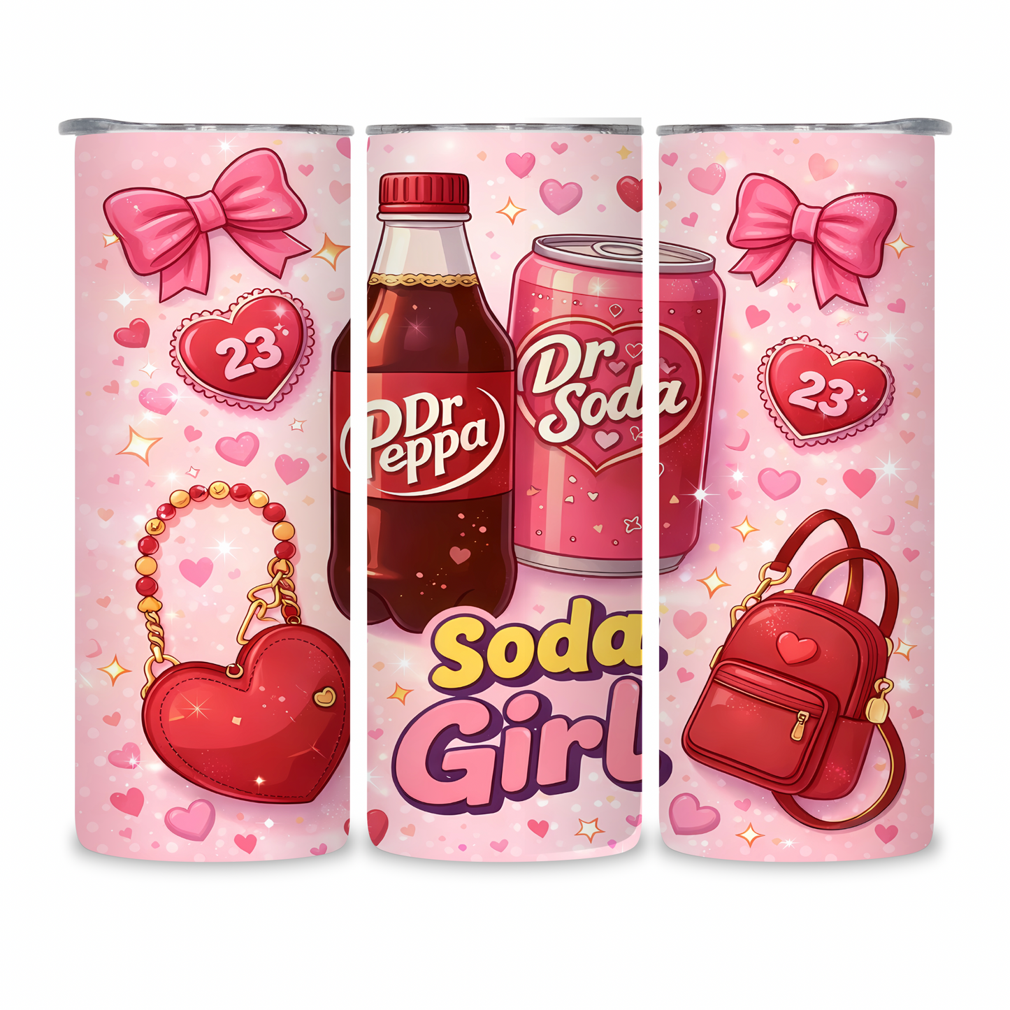 20 OZ Pop Stainless Steel Tumblers